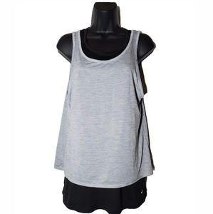 Champion Duo Dry Sport Gray And Black Tank